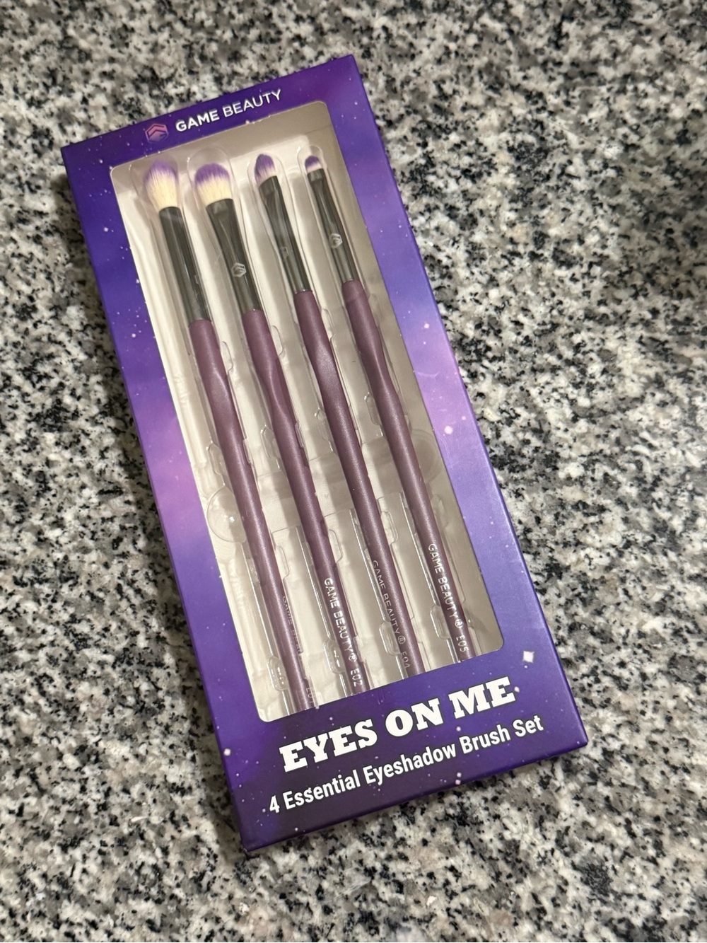 Eyes On Me Purple Eyeshadow Brush Set